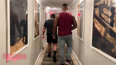 Sexy Fitness Models Big Bubble Butt Squirts on My D*ck: Gay Porn Video Starring Nickoles Alexander and Fitness Papi!
