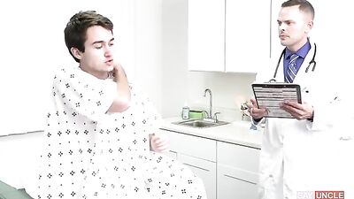 Gay Doctors Clinical Oral Examination - A Unique Treatment for Mason Anderson