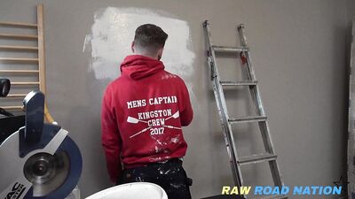 Painters Anger Hardcore Fucking with 23cm Dong - The Apprentice Punishment!