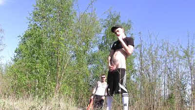 Woodsmens Fucking: One Hungry Tattooed Boy and His Piercings