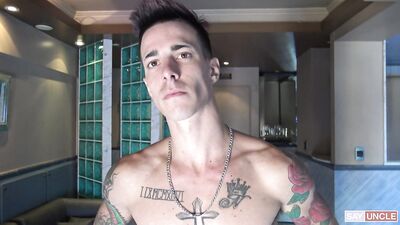 Tatted Up & Porn Ready - Monaco & Tattoo Boys Gay XXX Adventure