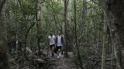 Outdoor Studs and the College Dude - Plan to Fuck in Nature