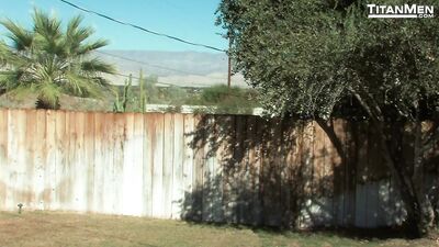 American Stallion: TitanMens Layne Nixon and Tom Wolfe in the Lockeroom