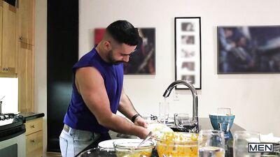 Unleash Your BBC with River Wilson & Teddy Torres: A Night of Passionate Hairy Mouth Play