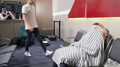 Caught in the Waiting Room with His Friend - Joey Mills, Reese Rideout