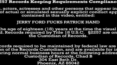 No Holds Barred: Jerry Ford and Patrick Hands Intense Anal Sex Scene