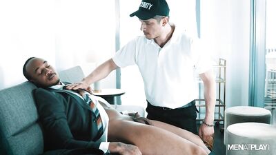 Security Guard Sucks Sleeping Bosss Hard Cock