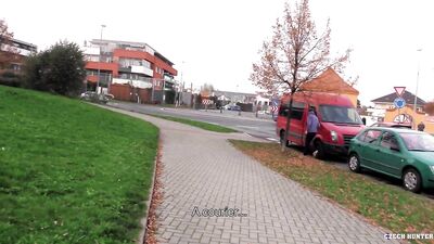 Hunting for Gay Porn Gold in the Mall: CzechHunters 575th Video