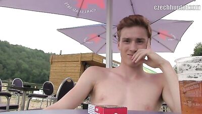 Beach Bumming with a Czech Hunk - An Erotic Encounter on the Sand