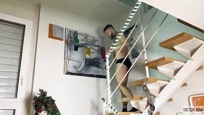 Raw and Hairy: Two Straight College Roommates Take Pleasure in Gay Sex