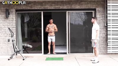 Model Man Meets Hoopla Hunk in the Middle of the Night!