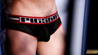 Midnight Encounter: Brandon Bronco and Jax Dylans Secret Masturbation Session