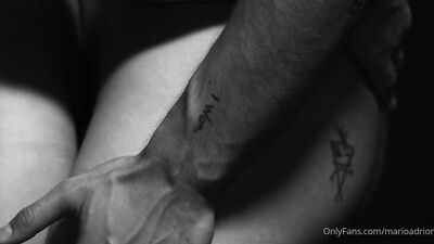 Mario Adrions Ive Never Been This Close to Jeff: A Cinematic Soft Erotic Encounter in Black and White