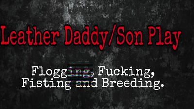 Leather Daddy and Son: Unleashed Desires