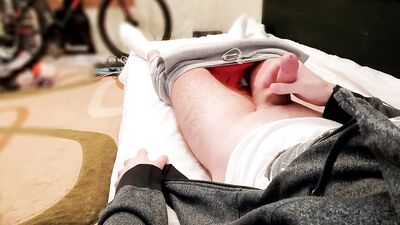 Your friend said you can stay & watch him jerk off ;)