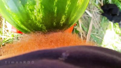 Builder fucked hard watermelon