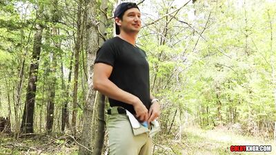 Baseball Jock Masyn Thorne get's his Tight Hole filled by Colby Chambers after Practice RAW