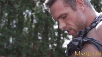 MASQULIN Muscular Alex Mecum And Pierce Paris Raw Breed Hard