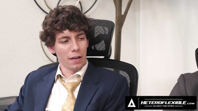 HETEROFLEXIBLE - Straight Derek Kage Fucks Coworker Cristiano After Caught Jerking Off At His Break
