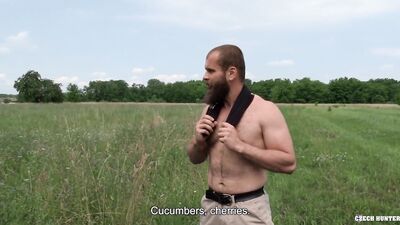 BigStr - Poor Farmer Grabs The Opportunity To Get Some Money If He Provides His Ass For Fucking