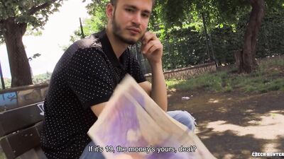 BIGSTR - Shy Dude Lukas Needs Some More Money To Get Lured For A Quick Fuck With A Stranger