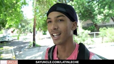 ????????????Latino Sucks And Rides Cock For Money