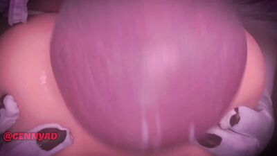 HUGE BALLS FUCK MESSY PUSSY