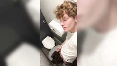 Twinks in the Library Bathroom