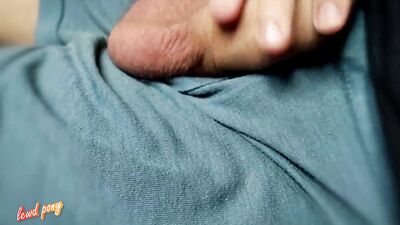 play foreskin, CUMSHOT with a soft dick, Huge Foreskin, JERK OFF, meaty penis