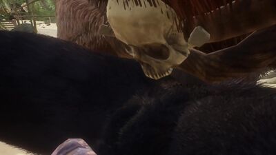 Minotaur Cums HUGE Load Inside Wolf Male (Gay Mating) | Wild Life Furry