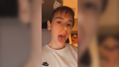 White Slutty Boi Self Facial Cumpilation