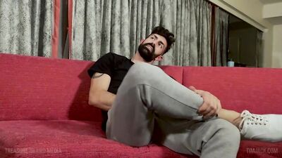 Hipster Solo Foot Job: The Real Straight Guy, Brandon Ashton