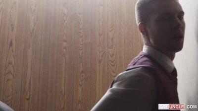 Confession of a Catholic Boy - Teddy Torres and Benjamin Blue in the Confessional Booth