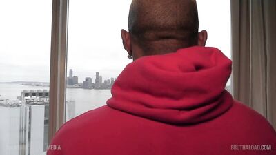 Horny African Stallion Shows Off His Big Dick And Jerks Off In The Bushes - Shay Frenzys Wild Gay Porn Adventure