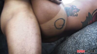 Bareback sur une plage brésilienne - Kadu Silva, Patrick Garcia