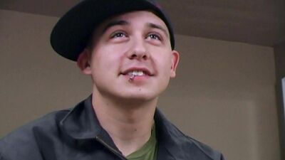 Handjob for the Military Rebel