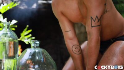 Camping with a Latin Lover - Angel Rivera & Brock Banks