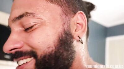 Gay Porn: Brazilian Stallions Apollo Fox and Davi Lobo Get Down & Dirty with Urosexual Fetishes