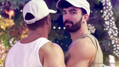 Gay Porn: Sodomy with a Huge-Assed Submissive Doggy-Style Leveretted for Deep Penetration.