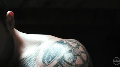 Beefy Muscle God: Russian Bodybuilder Strips Down to His Bones