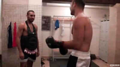 Footballers Locker Room Fuckfest! Malik Takes Pedro in the Shower