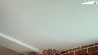 Haircut and a Shave Turn into Intense Action for these Two Wild and Reckless Men!