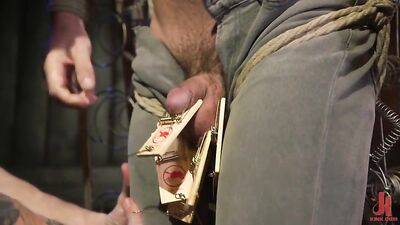 Tony Orlandos Captive Abduction: Bound, Blindfolded & Trap-Fucked by Johnny Hill!