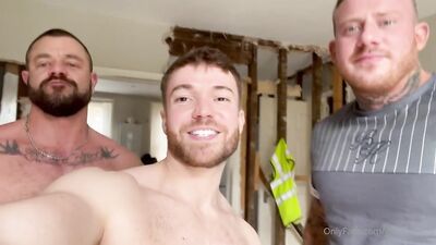 thick & throbbing: the gay porn trio with andy lee, liam, and gabriel cross!