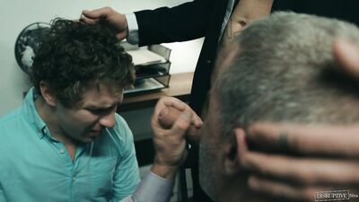 Office Affairs: A Ménage à Trois with Dale Savage, Chris Damned and Calvin Banks