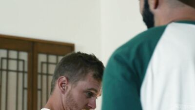 The Sixth Man: Ryan Jordan and Romeo Davis Gay Porn Adventure