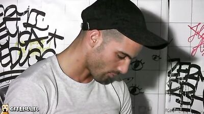 Gay Porn in the Public Toilets - Arab Hetero Beats a Gay Passive