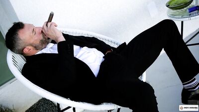 Daddys Licking and Sucking BBC Action with Adrian Hart, Cole Connor