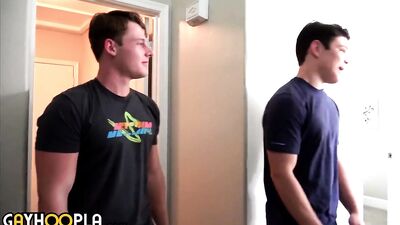 Bromance Bros Gone Wild: American Twink Athletes Get It On!