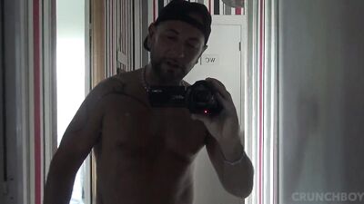 Big Gun in a Gay Porn Video: Rear-Ended by a 23cm Cannon!